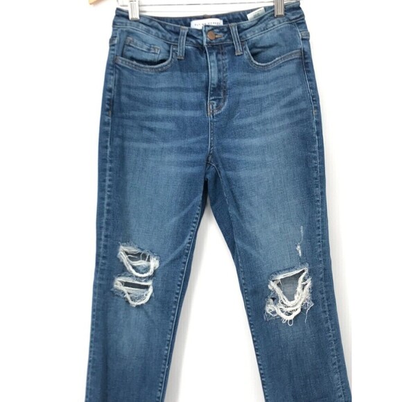 Flying‎ Monkey Women’s Jeans Size 25 | Distressed Ripped Skinny Denim Light Wash - Picture 6 of 10